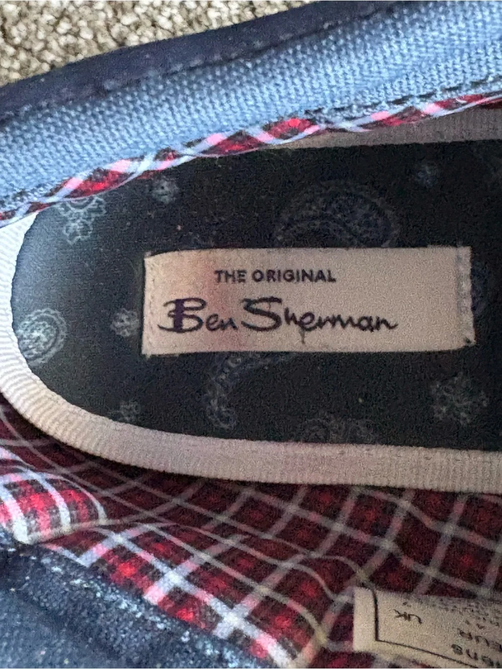 Ben Sherman chukka upper bristol